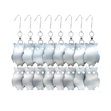 Reflective Bird Repellent Owl Scare: Easy to Install - 8 Pack