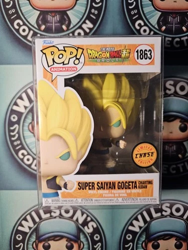 Protector Super Sayian Gogeta Dragon Ball Super Broly Funko Pop Chase 1863