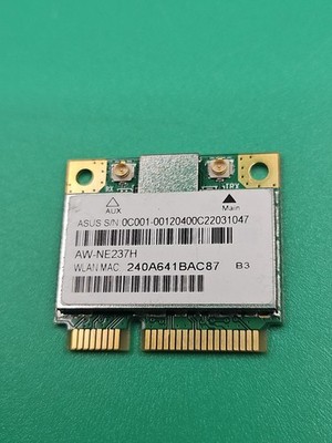 ASUS AW-NB126H ATHEROS AR5B225 ADVANCED-N MINI-PCIE WIFI W/BT CARD