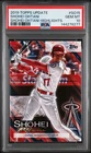 SHOHEI OHTANI 2019 TOPPS UPDATE 15 HIGHLIGHTS PSA 10 GEM MINT POP 3 DODGERS