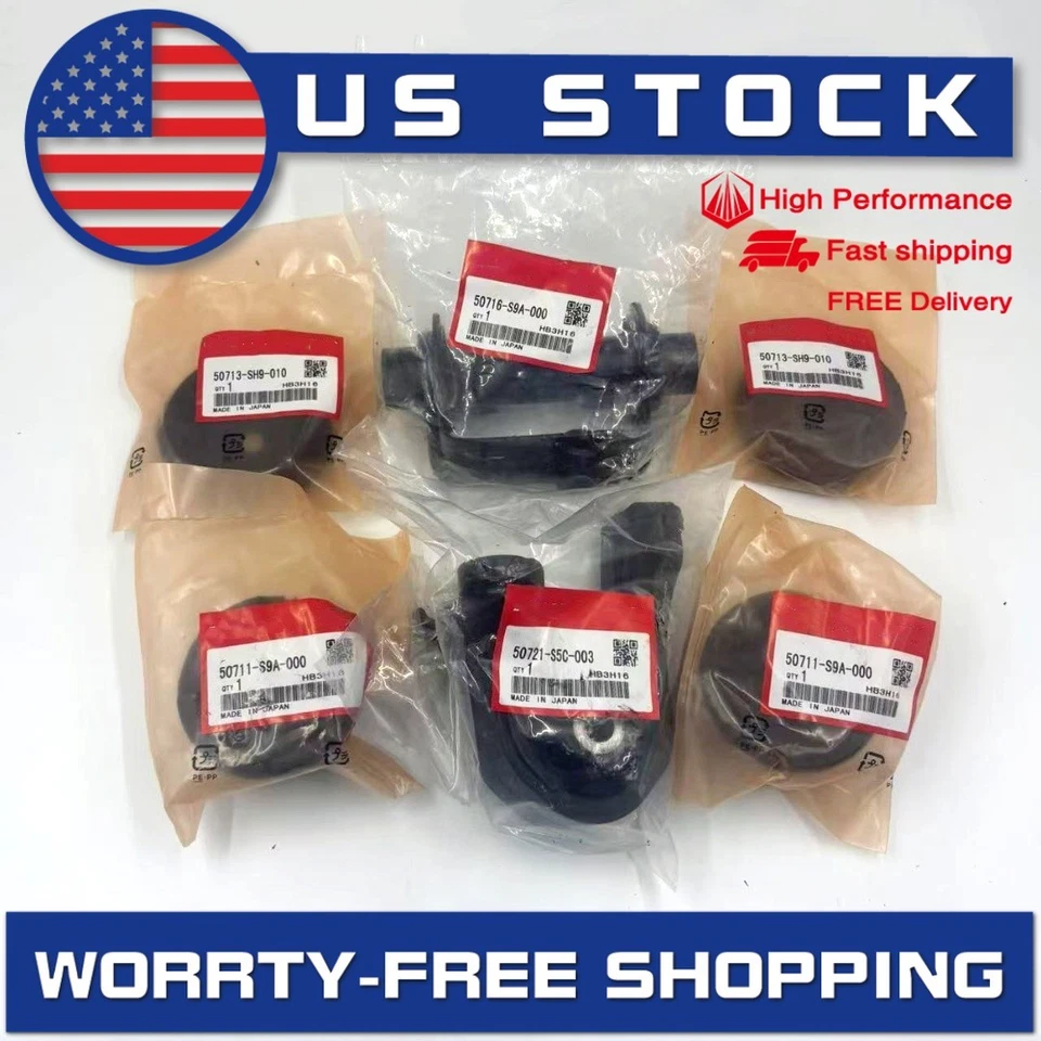 OEM For Honda Civic Accord CR-V 1987-2012 Diff Differential Mounting Mount Set Foto 2 de 4