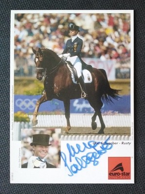 14236 Ulla Salzgeber Reiten Autogrammkarte AK original signiert