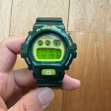 CASIO DW-6900CC G-SHOCK Green Digital Watch Quartz Men's From Japan
