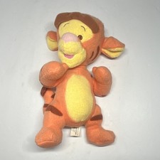 Mattel Disney Tigger Plush Toy Orange Yellow 2001 Fisher-Price Collectible