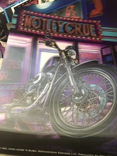 OFFICIAL MOTLEY CRUE GIRLS GIRLS GIRLS 3D Lenticular POSTER #/200 Holograph Seal