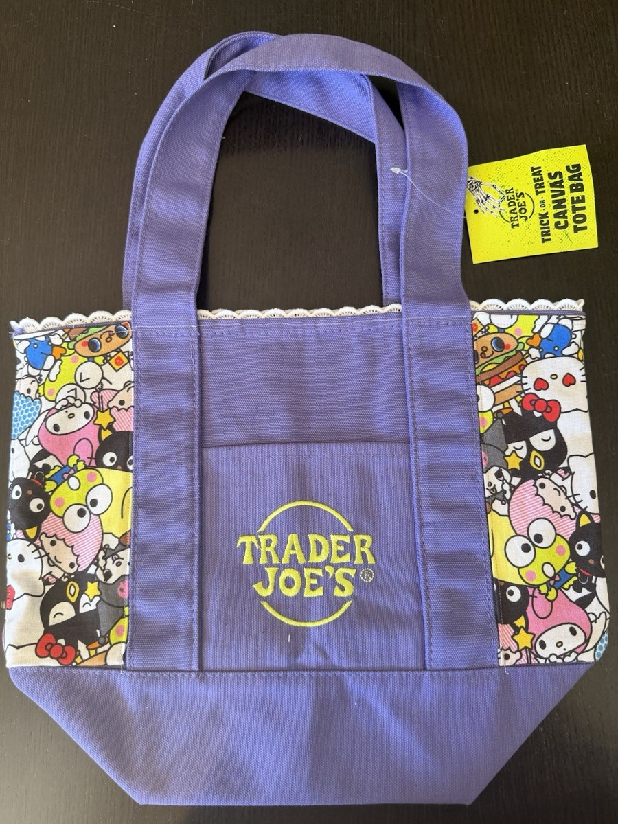 Reworked Hello Kitty Sanrio Trader Joe's Tote Bag (Message with