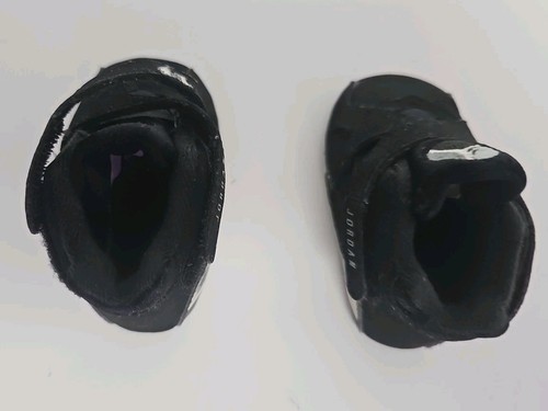 Jordan Retro 8 Playoff Kleinkind Baby Turnschuhe schwarz weiß Größe 2C 2015 - Bild 6 von 9