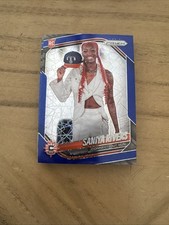 2025 Panini Donruss WNBA Net Saniya Rivers 150 Blue Velocity Prizm RC