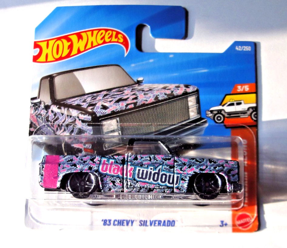 Hot Wheels - '83 Chevy Silverado - Pickup - Truckin' Along 2026 - JJJ13