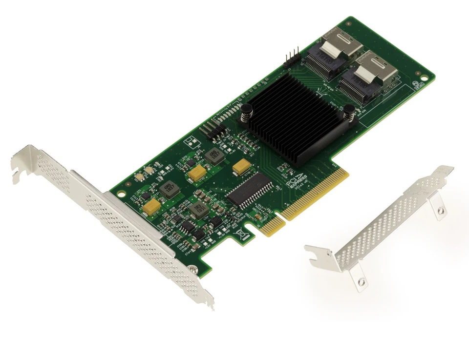 Controller Pcie SATA III And SAS 8 Ports - Fusion Mpt 9211-8i - Raid 0 1 1E 10 - Image 2 of 3