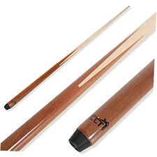 1-Piece Canadian Maple Billiard Pool Cue Stick- 4-Prong House/Bar Cue 36inch