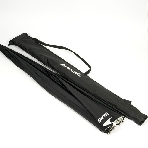 Westcott 7' Parabolic Umbrella White/Black 4634