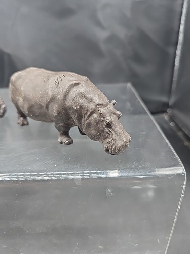 PAPO Hippopotamus, 2007 Retired & Rare Also Vintage Britain's Hippotamus. - Picture 5 of 12