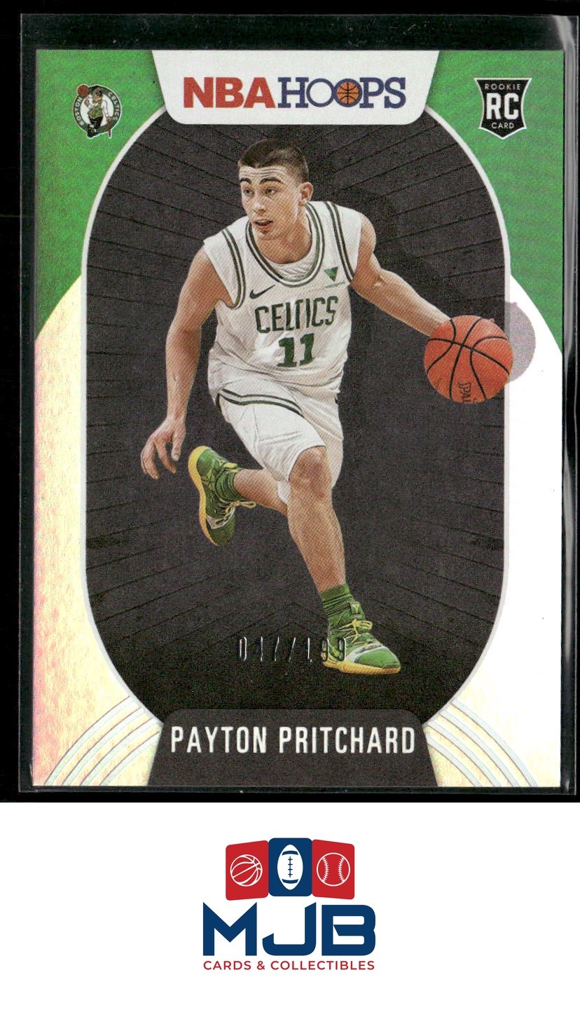 2020-21 Hoops Payton Pritchard Silver #/199 Rookie #204