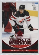 2023 Team Canada Juniors Prospectus Momentous Electric Red Olen Zellweger 1c41