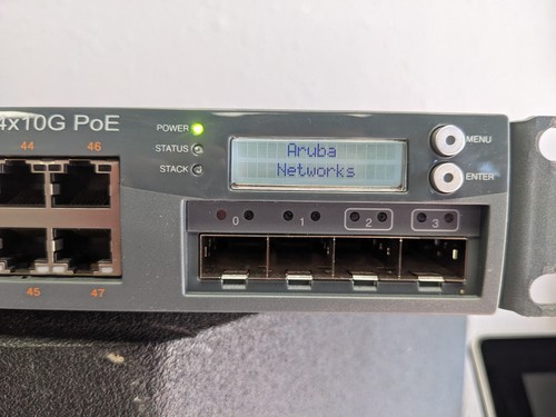 Aruba S2500-48P POE Ethernet Switch - Black - Picture 2 of 11