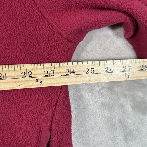 NWOT Lululemon Oversized Fit Fleece Half Zip Mens L Pomegranate Sherpa Pullover - Picture 16 of 20