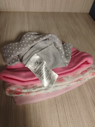Baby Girl Hat Beanie 0-6 Months Cotton Lot of 8 - Picture 23 of 23