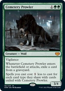 Cemetery Prowler 191/277 Innistrad: Crimson Vow