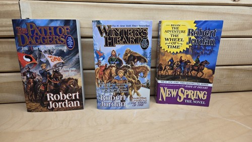 Wheel Of Time Robert Jordan Menge 9 (#2-9, Pre) Original Cover Taschenbücher - Bild 6 von 9