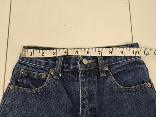Boys Vintage 80's Levi's 501 XX Blue Denim Jeans Sz 24 (20×24 ) - Picture 7 of 8
