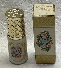 Vintage Avon Scentiment Sonnet Perfume Rollette .33 OZ. NOS In Original Box