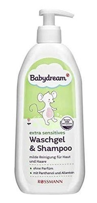 Babydream extra sensitiv Waschgel & Shampoo, mit Panthenol&Allantoin, 500ml, neu