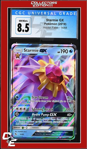 Starmie-GX graded CGC 8.5 for sale on eBay