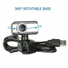 New 480P Resolution Webcam USB 2.0 Web Camera Built-in Microphone