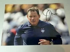 Jim L. Mora Signed Autograph 4x6 Photo College Football UCONN Coach