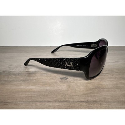 Armani Exchange AX233/S 028 JJ- Black Frame Unisex Sunglasses- EUC