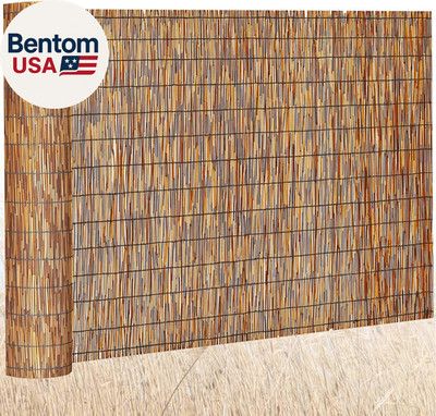 1 Pcs 5 X 16.4 Ft Bamboo Privacy Screen, Reed Fence Roller Patio Decorative Fenc