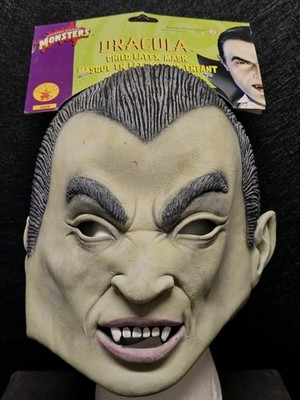 Universal Studios Monster Dracula Child Latex Mask Rubies Halloween Mask *READ*