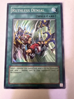 Yugioh - Ruthless Denial - Super - 1st - DP04-EN024 - LP