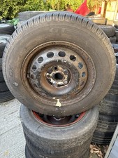X1 Volkswagen VW T4 TRANSPORTER  15” STEEL WHEEL With Tyre  7D0601027A