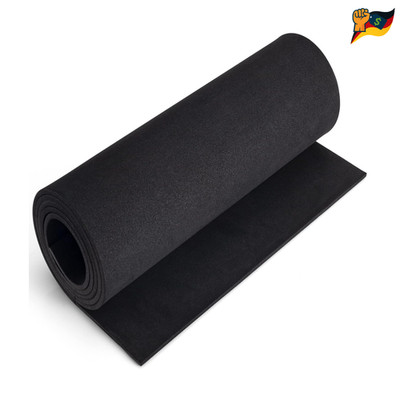 EVA Schaumstoff 5mm 35x150cm Schwarz Craft Foam Cosplay Kostüm