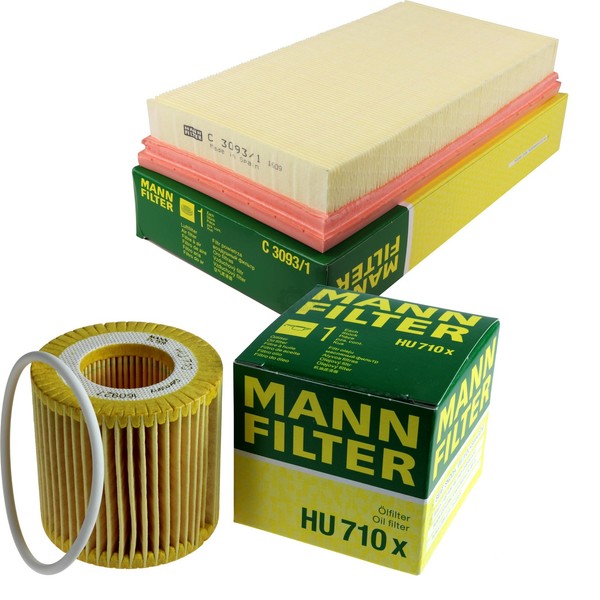 Mann Inspektionspaket FüR VW Polo 1.2 12V Seat Ibiza III Cordoba Skoda Fabia I-image