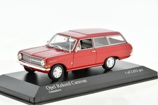OPEL Rekord A Caravan granada red 1962 1/43 MINICHAMPS 400041010