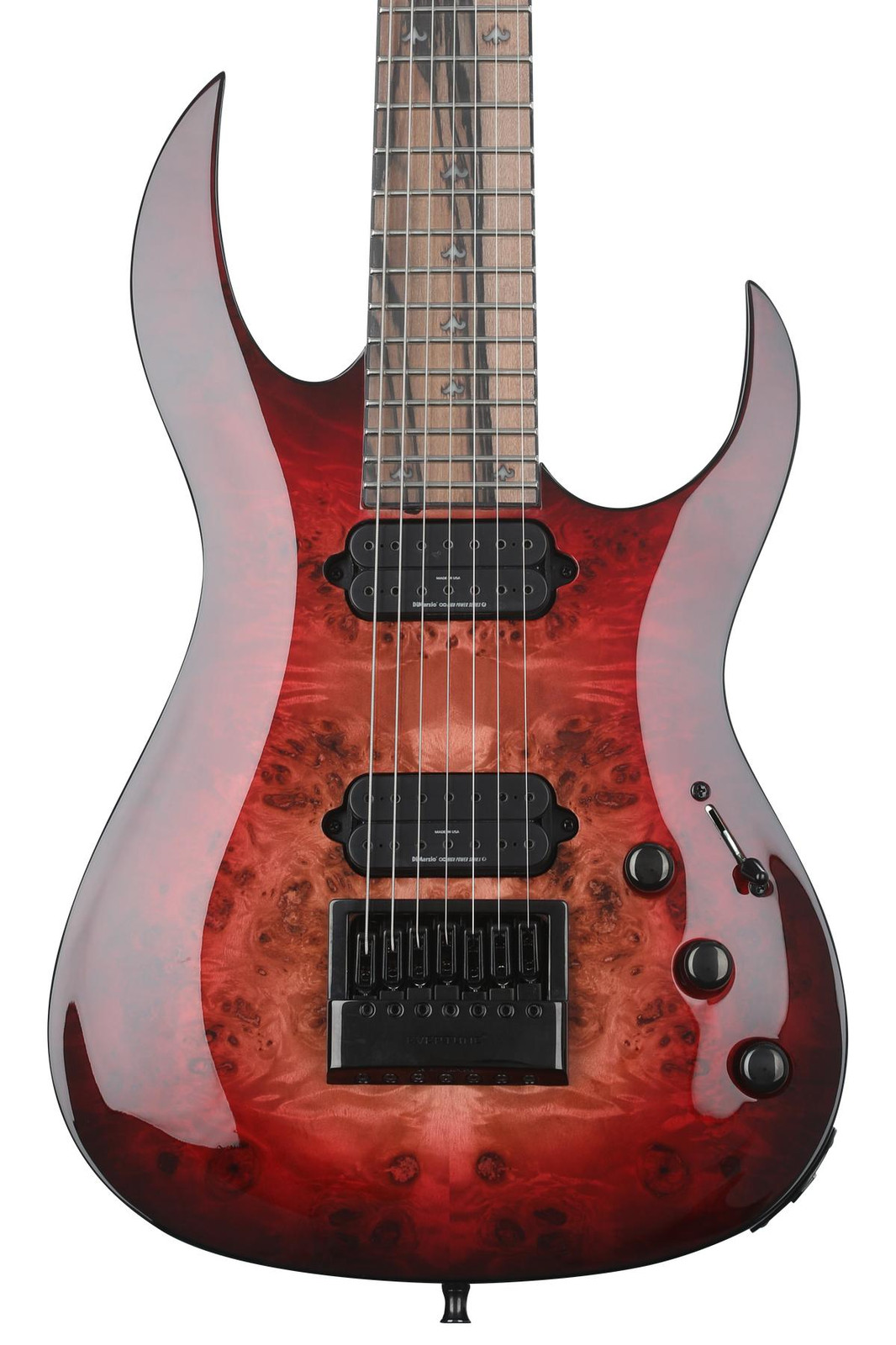 7-струнная электрогитара BC Rich Shredzilla Prophecy 7 Archtop с EverTune —