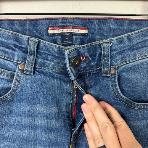 Tommy Hilfiger Youth 10 Revolution Slim Medium Wash Stretch Denim Jeans - Picture 5 of 8