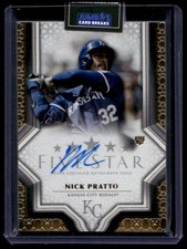 2023 Topps Five Star Autograph Nick Pratto RC Auto Kansas City Royals #FSA-NPR