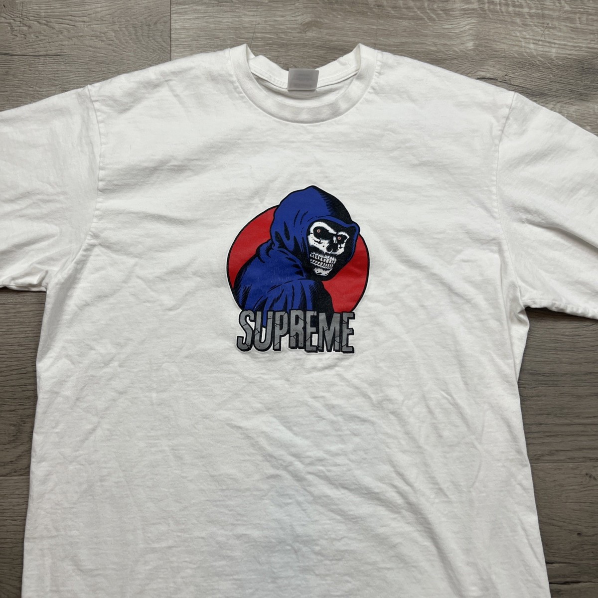 Supreme Reaper Tee White Men's Size Large L T-Shirt SS23 🔥🔥🔥 | eBay