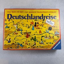 Ravensburger Deutschlandreise Board Game Vintage Journey Through German Travel