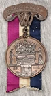 Antique West Virginia Union For Liberty Civil War Casualty Medal IDENTIFIED RARE