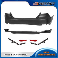 Fits 2018-2024 Toyota Camry L Le Xle Rear Bumper Cover Fascia With Reflector