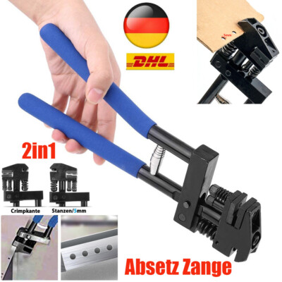 Dauerhaft Kombinierte Absetzzange Lochzange Karosserie Blechlocher Ø5mm Blech