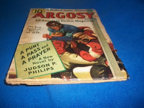 Argosy November 19 1938 Best Football Story A. Merrit Bedford-Jones Belarski cvr - Picture 10 of 12