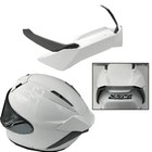 For SHOEI X15 X 15 Motorcycle Racing Helmet Rear Trim Helmet Spoiler Deflector