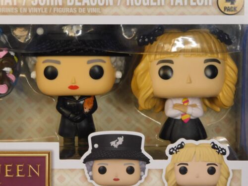 FUNKO POP ROCKS QUEEN 4-PACK "I WANT TO BREAK FREE" FREDDIE BRIAN JOHN ROGER - Picture 3 of 5