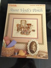 Aunt Verdi’s Porch Cross Stitch Chart  By Leisure Arts